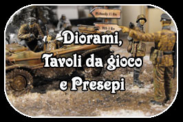 Diorami, Tavoli da gioco e Presepi